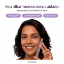 Arte com modelo sem olheiras e fundo branco