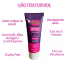 Progressiva de Chuveiro Super Poderes Liso instantâneo Sem Formol Liso de Salão Envio Rápido