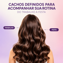 Imagem aprimorada de cachos definidos