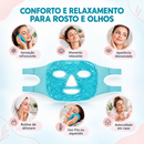 Infográfico profissional da máscara facial