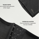 Cinta Modeladora Shorts Alta Compressão Shaper 4 Barbatana