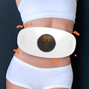 Cinto De Emagrecimento e Massageador Elétrico Vibração Abdominal