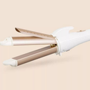 Modelador De Cachos E Chapinha 2 Em 1 Mini Alisador Profissional Bivolt mk
