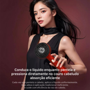 Escova Massagem Capilar com Aplicador de Couro Cabeludo Elétrico Luz Vermelha Estimula Crescimento