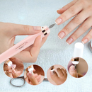 Lixadeira 5 em 1 Elétrica de Unhas Sem Fio Portátil – Recarregável/ Manicure e Pedicure Profissional